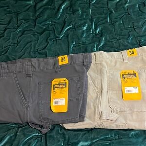 2 pair of carhartt cargo shorts
